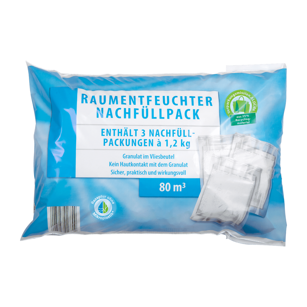  Granulat Nachfüllpack 2 kg für Luftentfeuchter