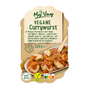 Vegane Currywurst